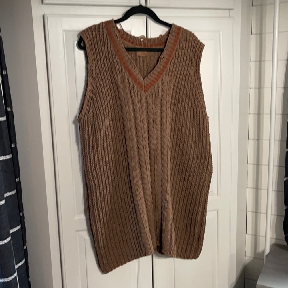 Pol chunky sweater vest